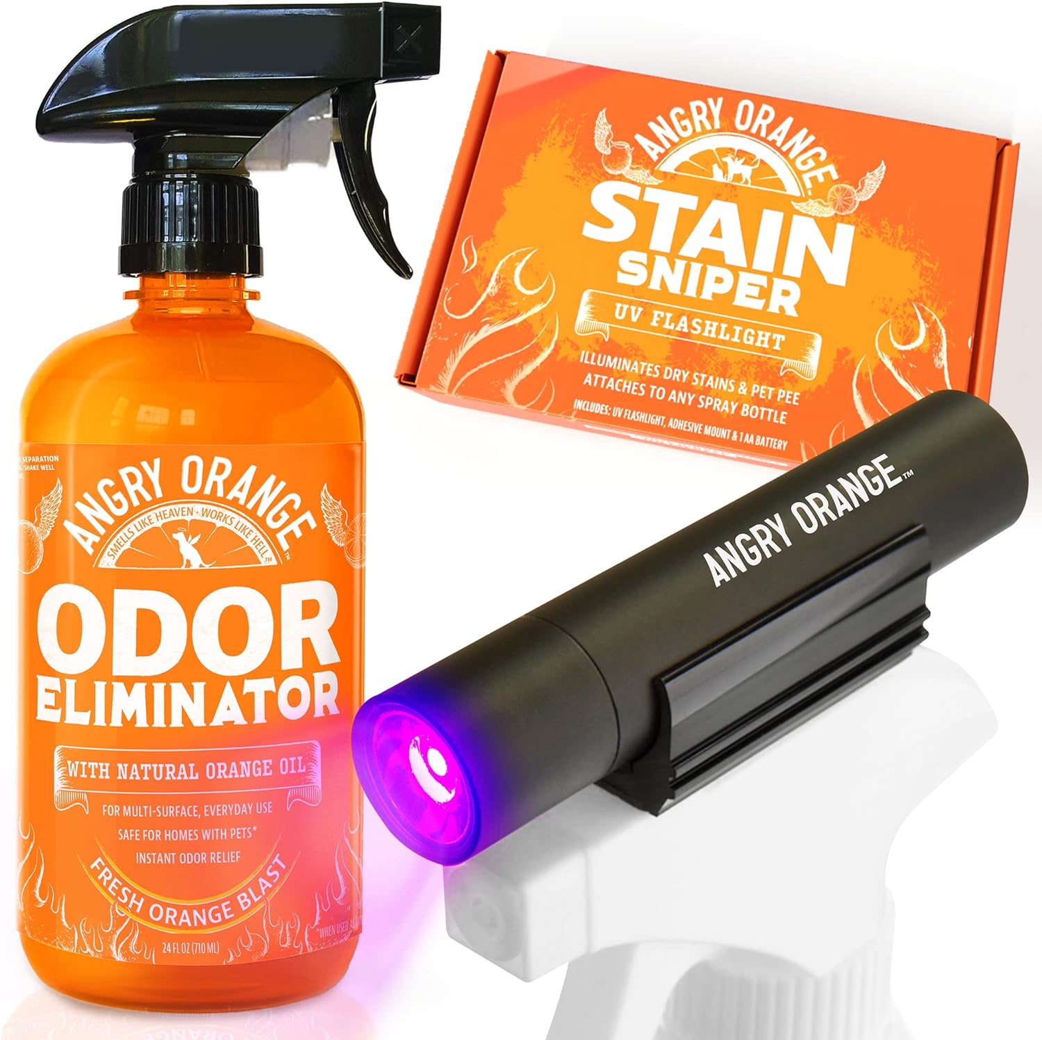 Complete Pet Odor Removal Kit – Angry Orange - Main Image