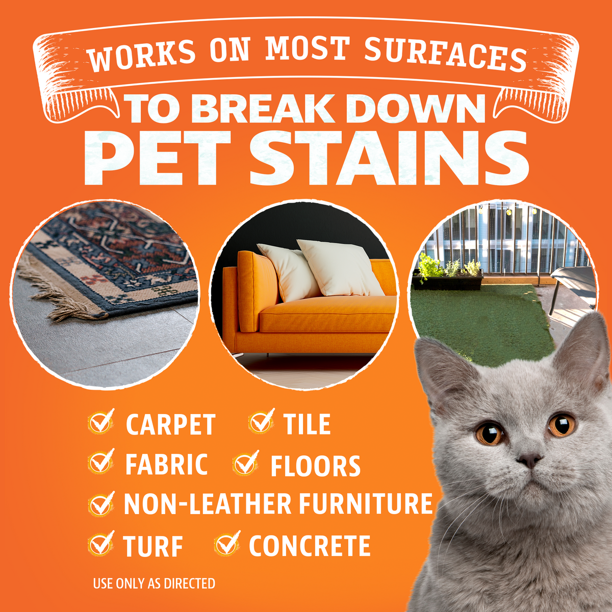 Angry Orange Fresh Scent Pet Stain Odor Remover