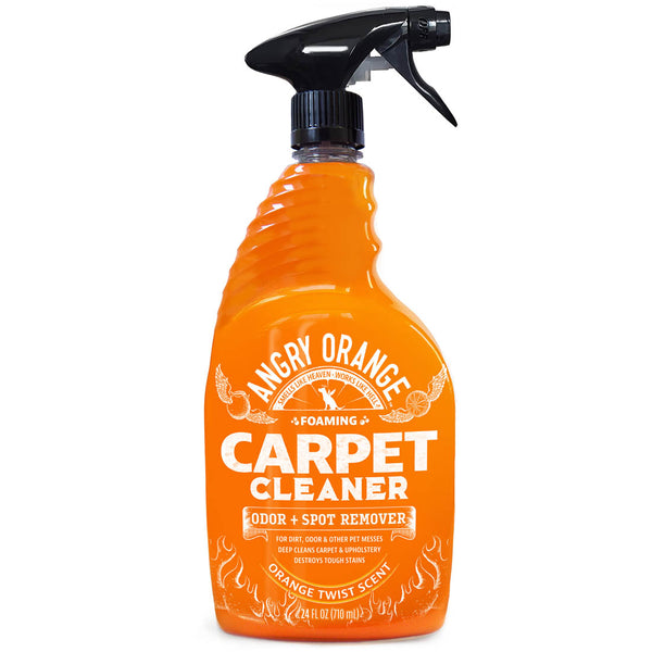 Angry Orange Carpet Upholstery Cleaner Easy to Use Spray
