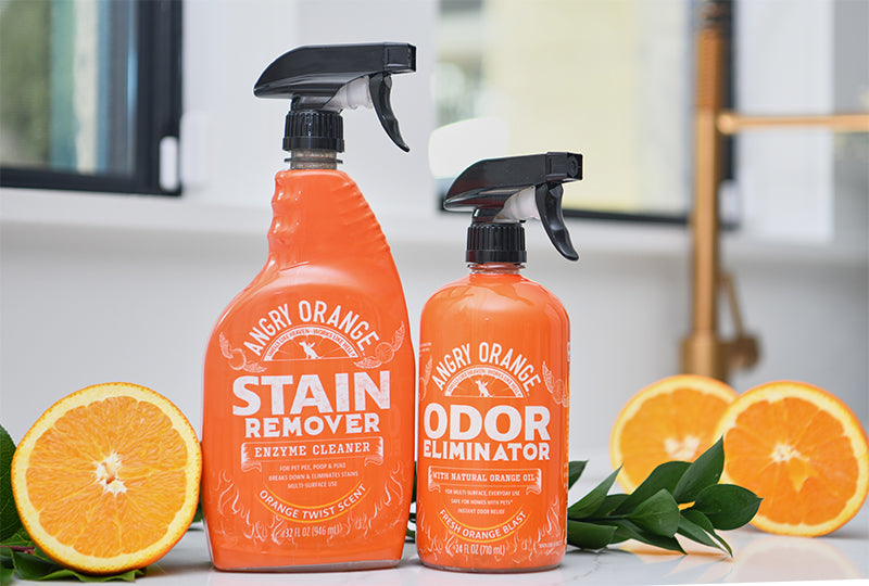 Angry orange enzyme store cleaner