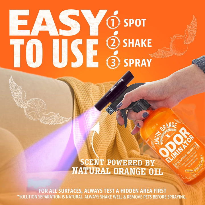 Angry Orange Complete Pet Odor Removal Kit -4